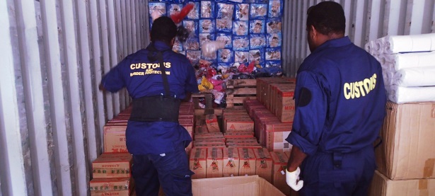 Customs inspections